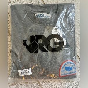 TRG Gray Men's Sweatshirt Back to Back World War Champs Large Brand New